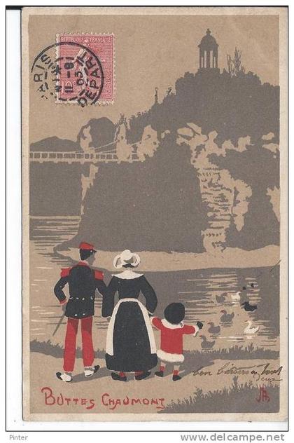 PARIS 19e - BUTTES CHAUMONT