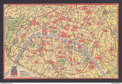 FRANCE, Postcard, Paris, The 20th arrondissement