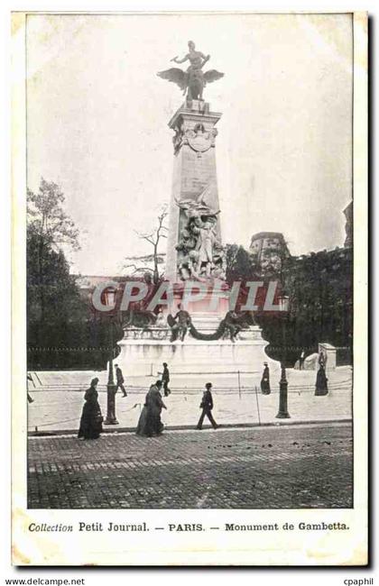 Paris - 20 - Collection Petit Journal - Monument de Gambetta - CPA