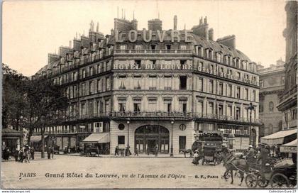 (*07/01/26) 75-CPA PARIS - 1er ARRONDISSEMENT - HOTEL DU LOUVRE