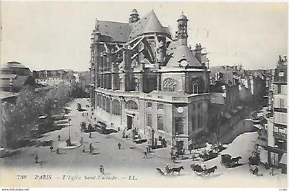 CPA Paris L'Eglise Saint-Eustache