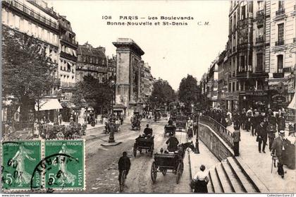 (11/12/25) 75-CPA PARIS - 2-10ème ARRONDISSEMENT - BOULEVARD BONNE NOUVELLE