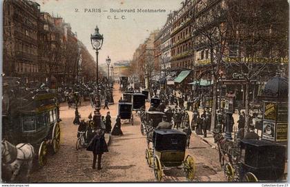 (11/12/25) 75-CPA PARIS - 2-9ème ARRONDISSEMENT - BOULEVARD MONTMARTRE