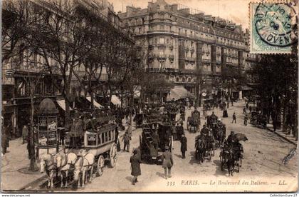 (20/02/26) 75-CPA PARIS - 2-9ème ARRONDISSEMENT - LE BOULEVARD DES ITALIENS