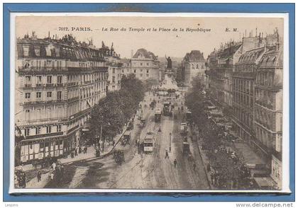 75 - PARIS - 03 Arr. --  La rue du Temple