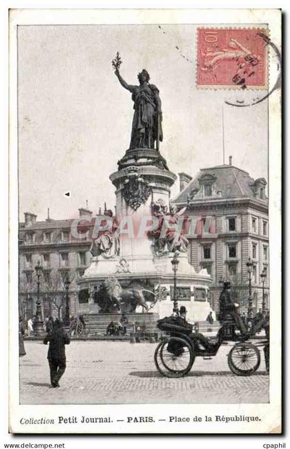 Paris CPA Place de la Republique
