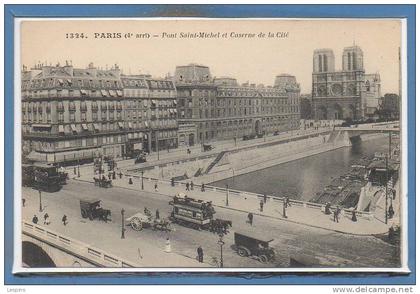 75 - PARIS - 04 Arr. -- Pont St Michel et....