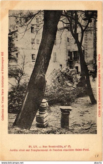 CPA PARIS (4e) 17 rue Beautreillis (564353)