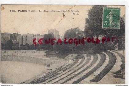 75 - 05- PARIS- LES ARENES ROMAINES  RUE DE NAVARRE
