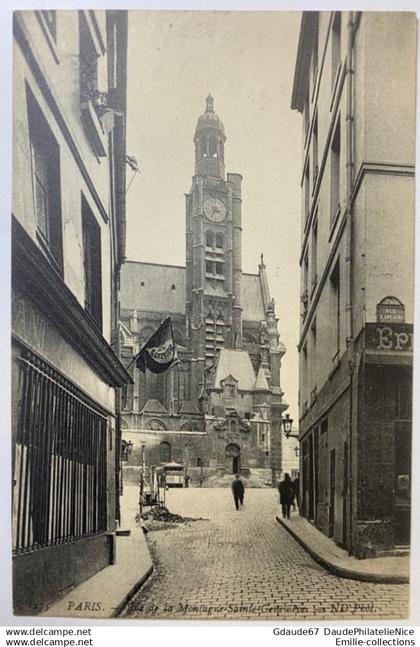 PARIS 05 - RUE DE LA MONTAGNE SAINTE GENEVIEVE