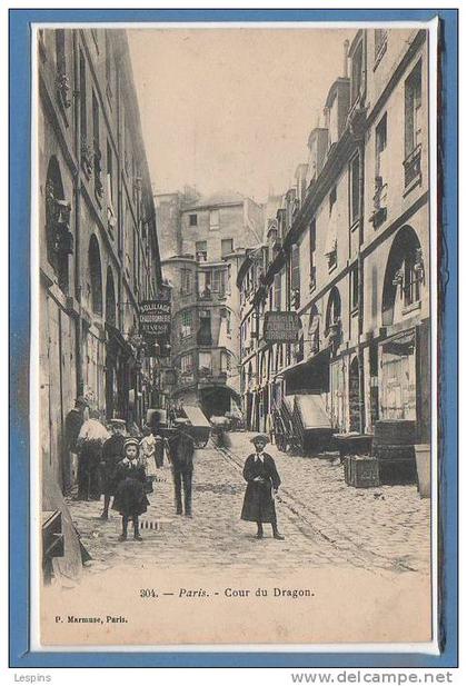 75 - PARIS - 06 Arr. -- Cour du dragon