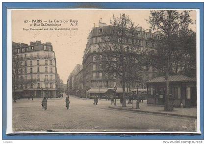 75 - PARIS - Arr. 07 --  Le Carrefour Rapp