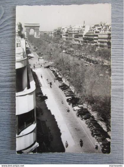 Cpa Paris (75) les champs Elysées
