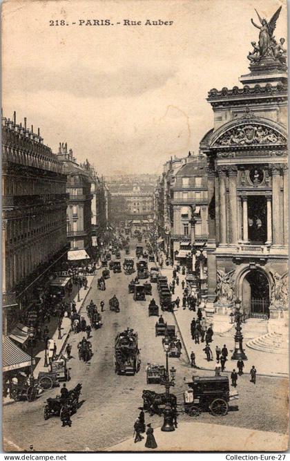 (17/09/25) 75-CPA PARIS - 9ème ARRONDISSEMENT - RUE AUBER