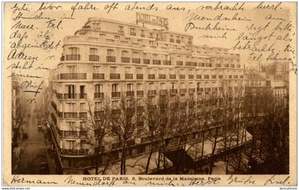 Paris - Hotel de Paris