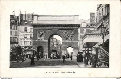 Paris - 10 - Porte Saint Martin - CPA
