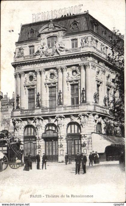 Paris 10 Theatre de la Renaissance- CPA