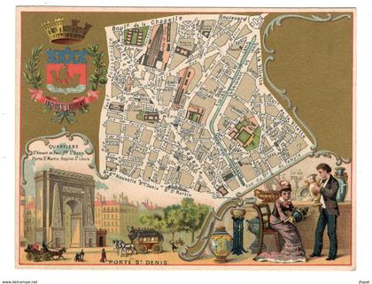 Plan du 10ème arrondissement