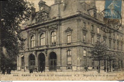 CPA Paris La Mairie du 11eme Arrondissement