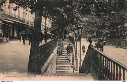 tout paris n° 57 - 10 ème arrondissement - boulevard saint martin - métro métropolitain ?