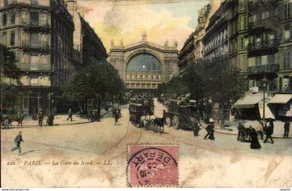 Paris - 12 - La Gare du Nord CPA