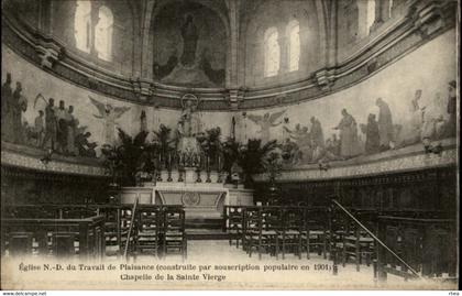 75 - PARIS - arrondissement 14 - Eglise Notre-Dame du Travail - construite par souscription populaire