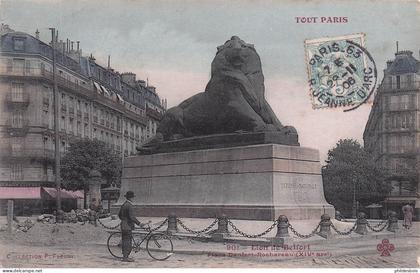 PARIS 14 arrondissement  TOUT PARIS   Lion de Belfort