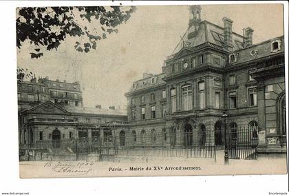 CPA Carte  postale-France-Paris Mairie du XV e arrondissement 1904 VM28542
