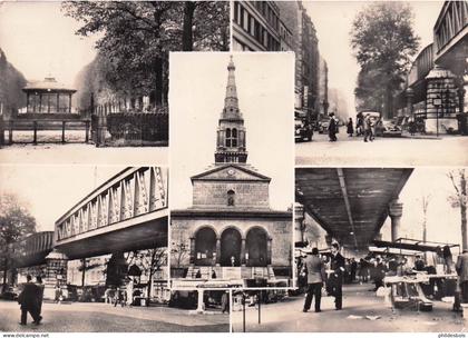 PARIS 15 arrondissement  square de la place du commerce (cpsm)