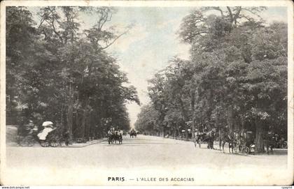 Paris - 16 - Allees d'Accacias - CPA