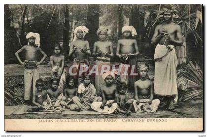Paris 16 - Jardin d'Acclimation - Caravane Indienne - Inde - India - CPA