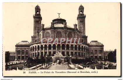 Paris - 16 - Le Palais de Trocadero CPA