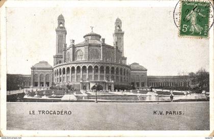 Paris 16 - Le Trocadero - CPA