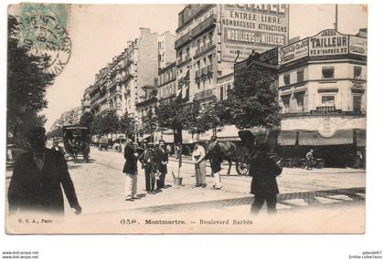PARIS 18 - MONTMARTRE - BOULEVARD BARBES