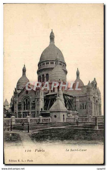 Paris - 18 - Sacre Coeur - Montmartre - CPA