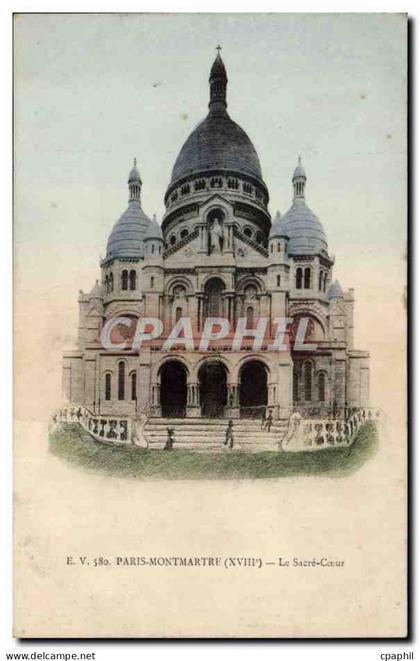 Paris - 18 - Sacre Coeur - Montmartre - CPA