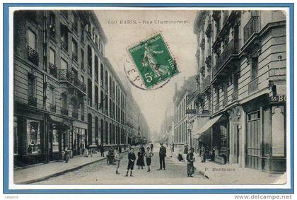 PARIS - 18e - Rue Championnet - état ( angle