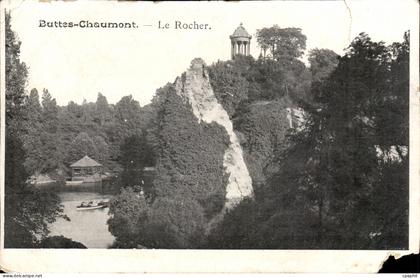 Paris 19 - Buttes Chaumont - Le Rocher - CPA
