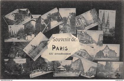 PARIS-75019-MULTIVUES DU 19 eme