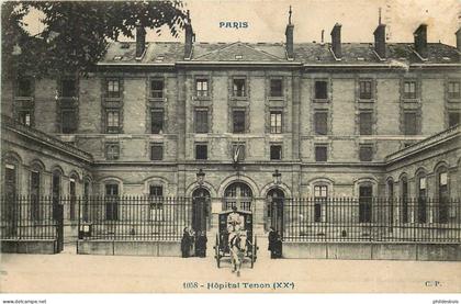 PARIS  arrondissement 20    hopital Tenon