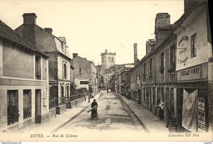 CPA Dives Rue de Lisieux