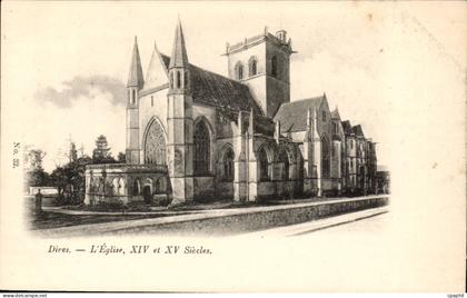 Dives CPA L'eglise (14 et 15eme)