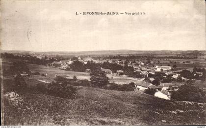 CPA Divonne Les Bains Vue Generale