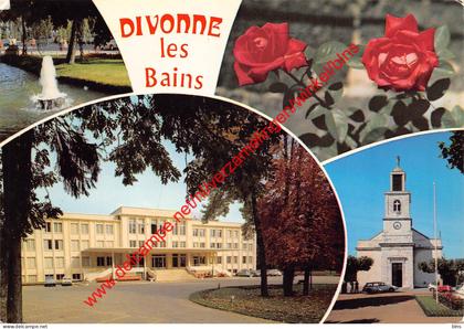 Vue générale - Divonne les Bains - (1) Ain