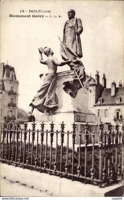 Dole - Monument Grevy - CPA