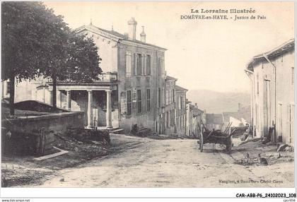 CAR-ABBP6-54-0548 - DOMEVRE-EN-HAYE - justice de paix