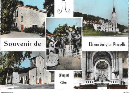 CP SOUVENIR DE DOMREMY-LA-PUCELLE -non circulée