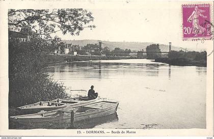 CPA Dormans Bords de Marne