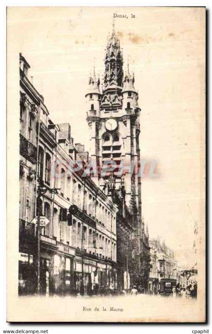 CPA Rue de la Mairie Douai