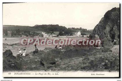 CPA Douarnenez La Plage Du Riz